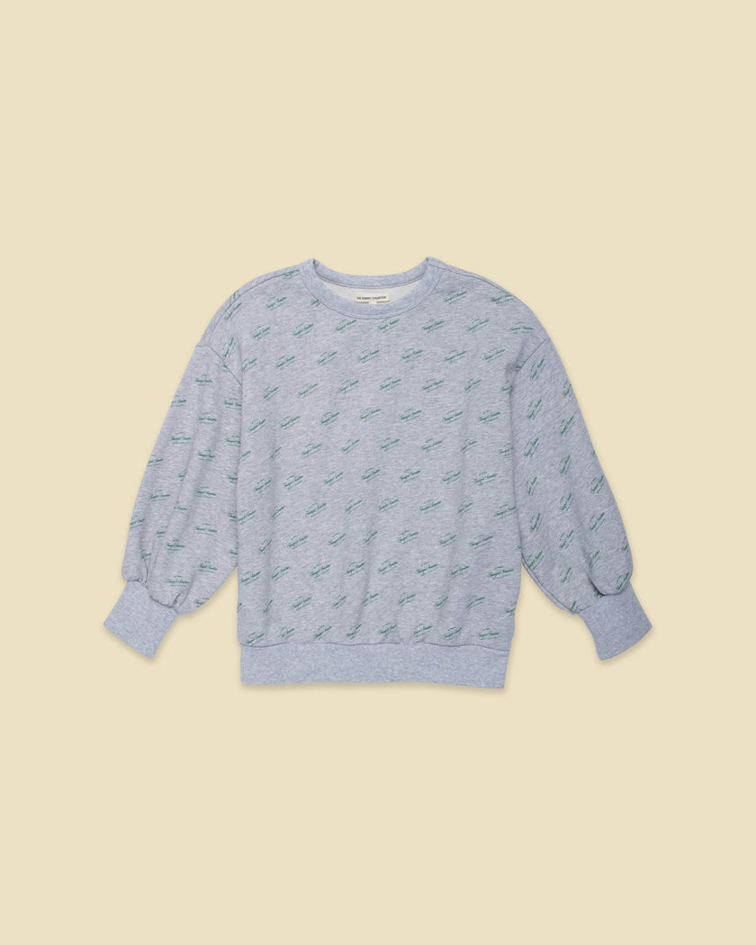 Organic Weekend Sweatshirt in Heather Grey