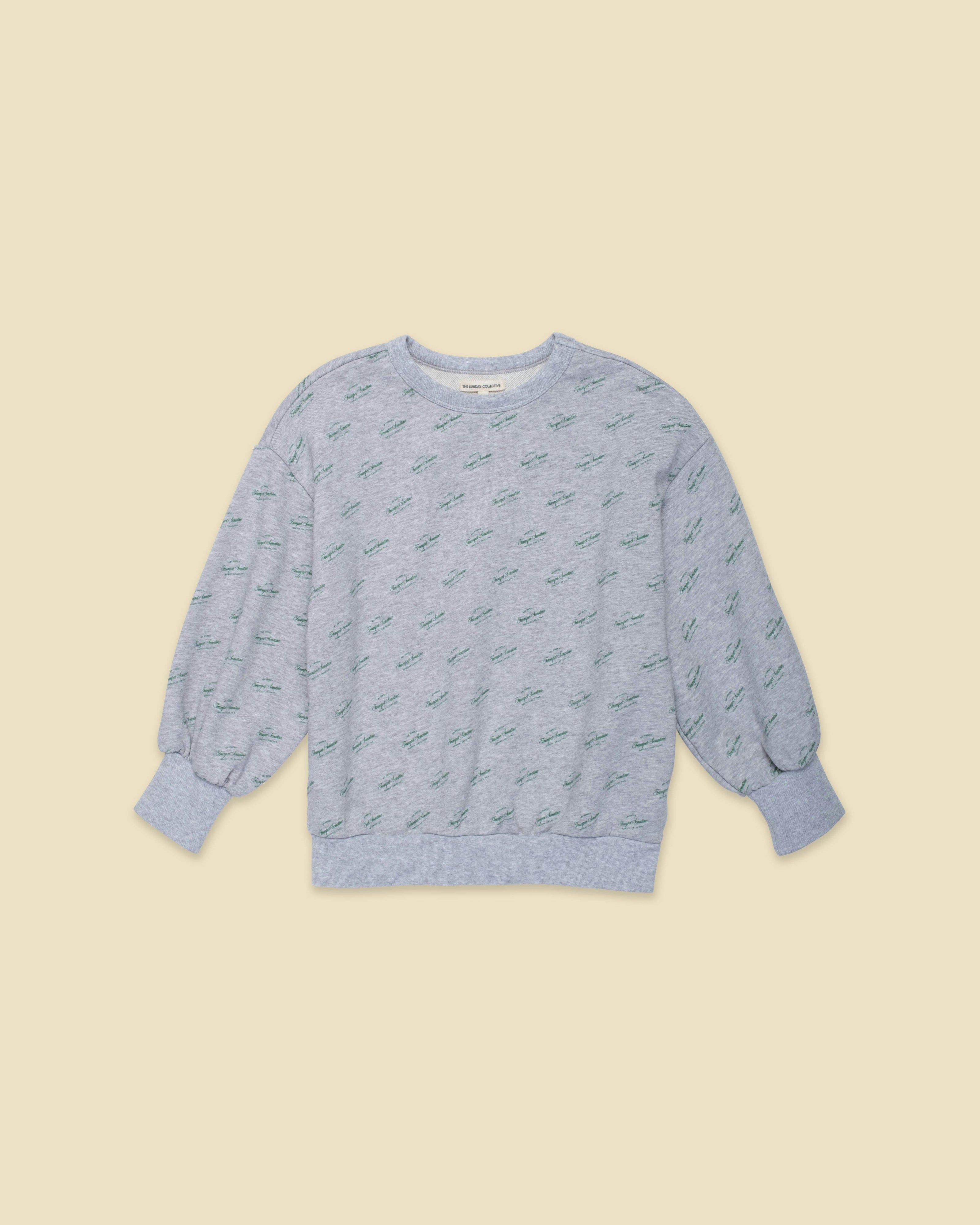 Organic Weekend Sweatshirt in Heather Grey
