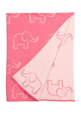 Nursery Blanket - Pink Elephant