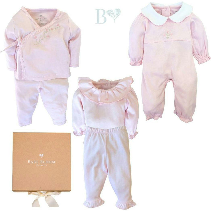 Baby Girl Gift Set Bundle Rose