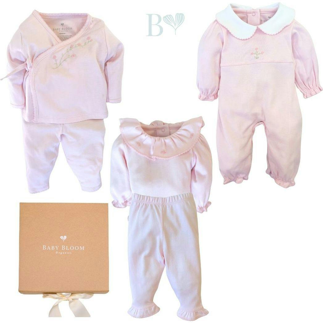Baby Girl Gift Set Bundle Rose