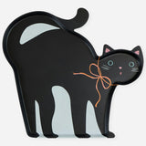 Halloween Cat Reusable Platter