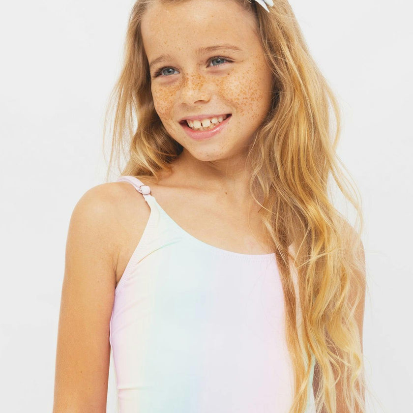 Adjustable Straps Tie-Dye Swimsuit