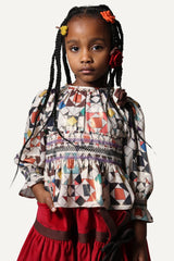 Luna Smocked Blouse