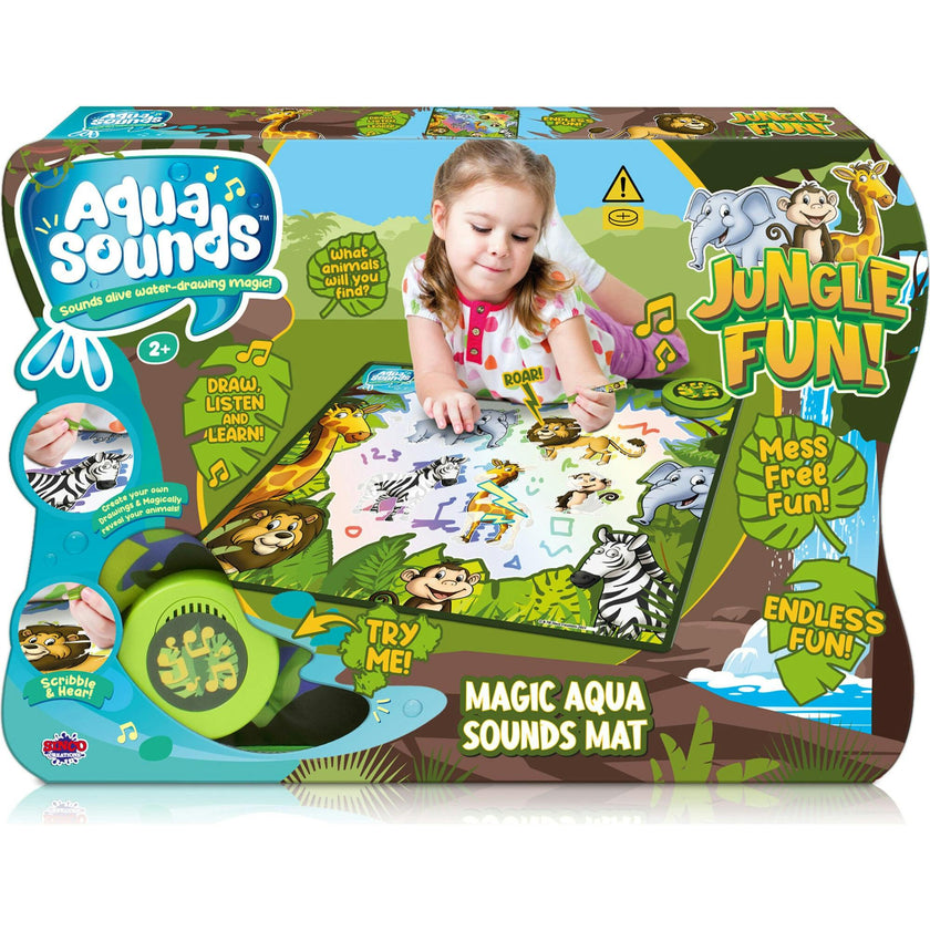 Aqua Sounds Magic Mat: Jungle Adventure - Water Drawing