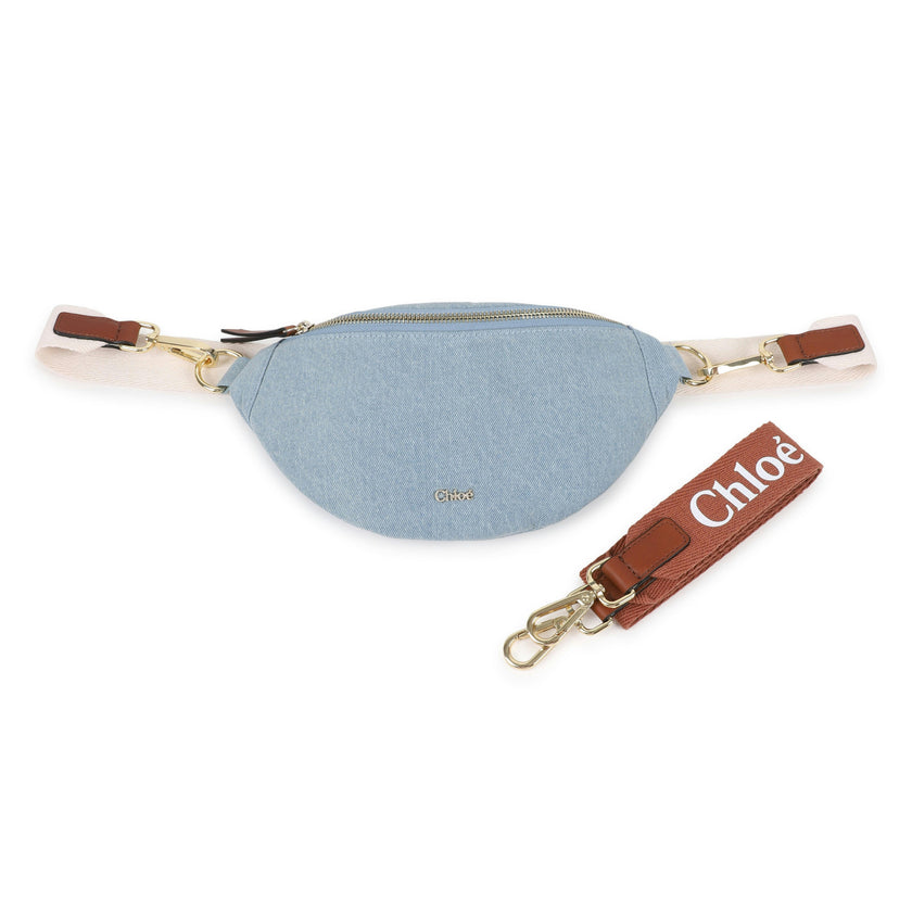 Light Blue Chloé Denim Crossbody Bag