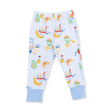 Breakfast Club Blue - Long Sleeve Loungewear Set