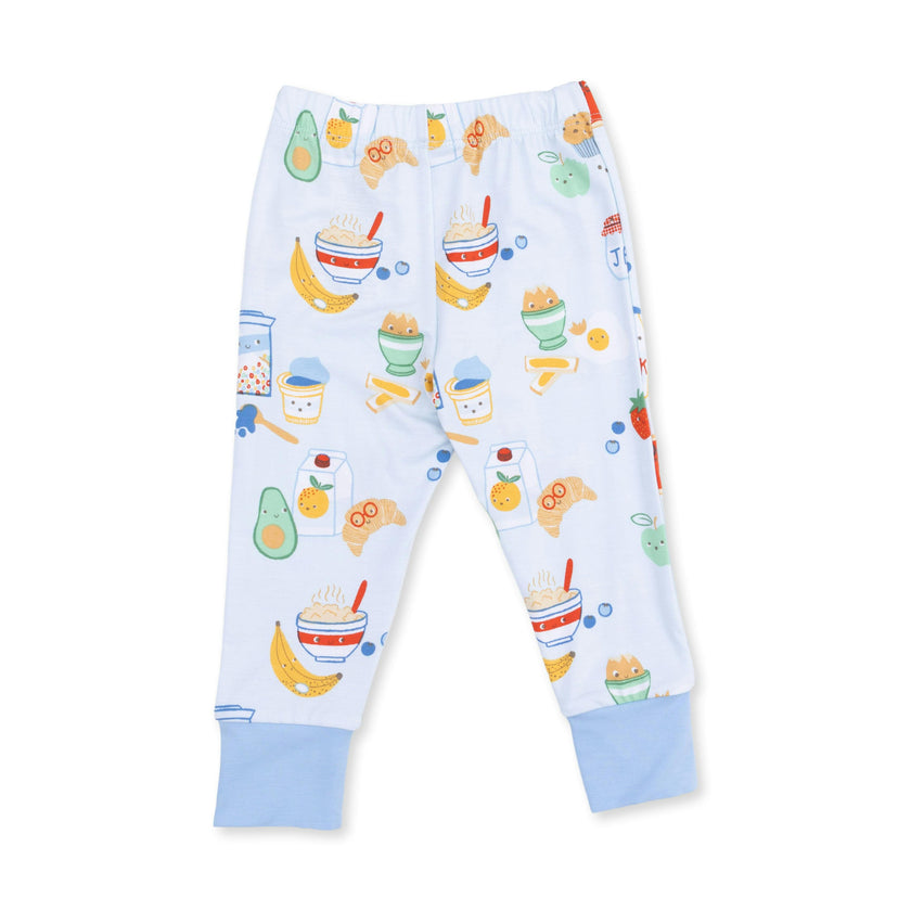 Breakfast Club Blue - Long Sleeve Loungewear Set