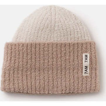 Baby 2-Tone Ribbed Beanie