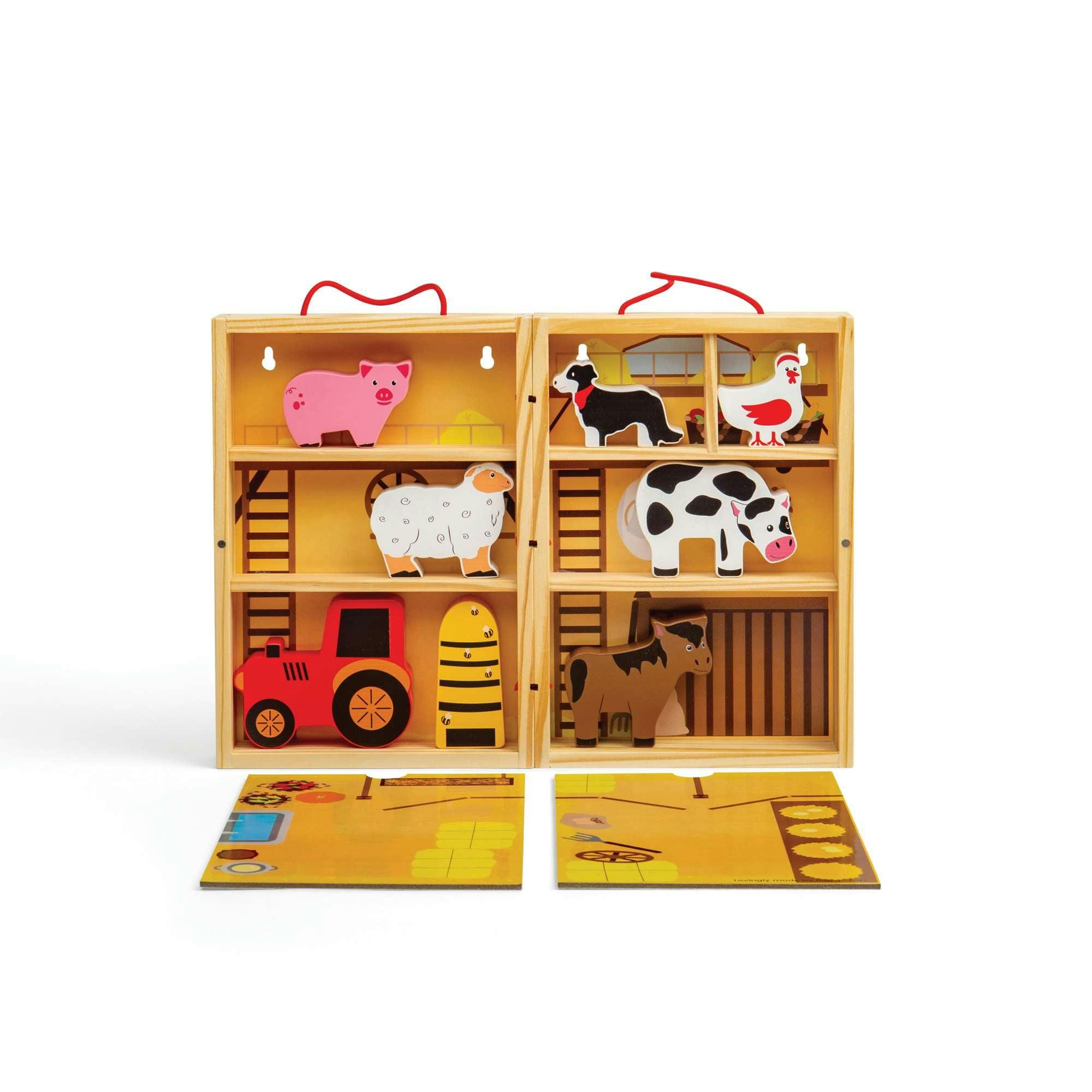Farm Animal Play Box
