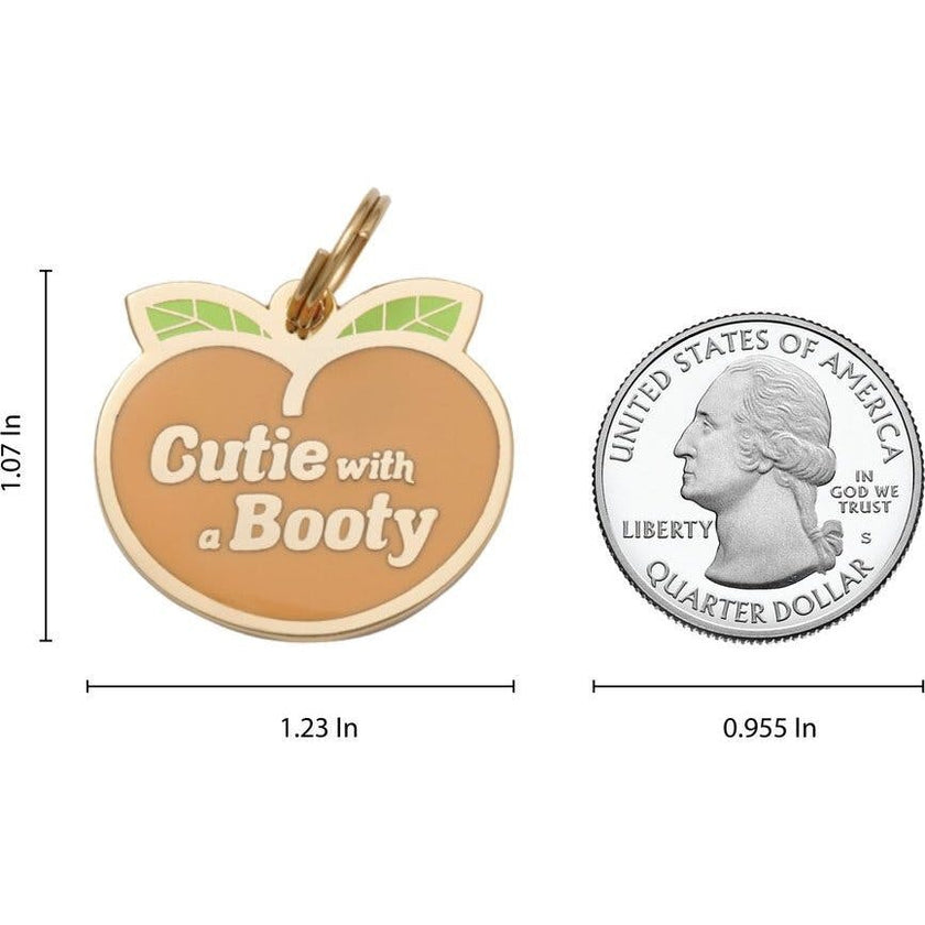 Cutie with a Booty Pet ID Tag