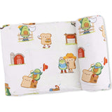 Avocado Toast - American Gothic - Swaddle Blanket