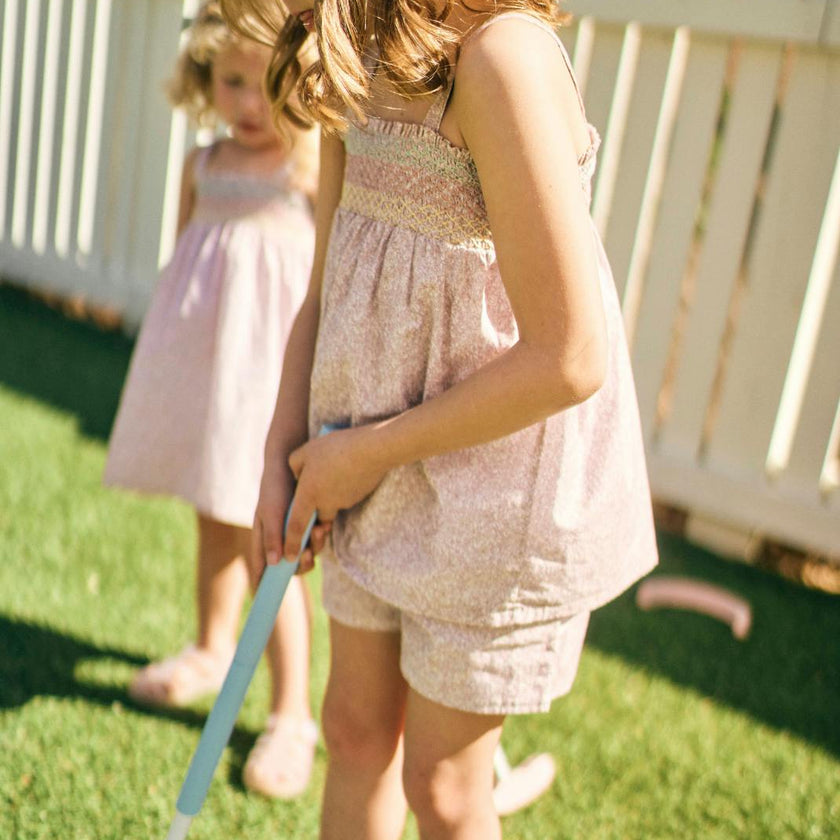 Rosie Girls Set in Scattered Blooms