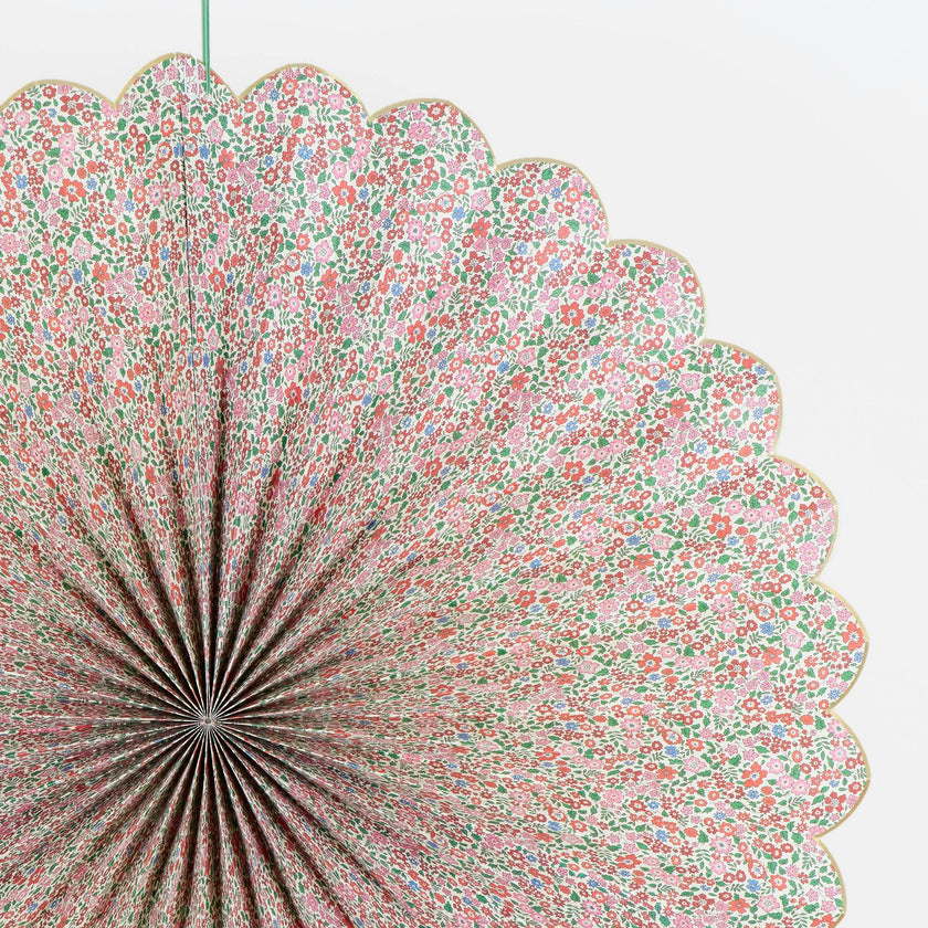 Meri Meri x Liberty Red & Green Giant Pinwheels
