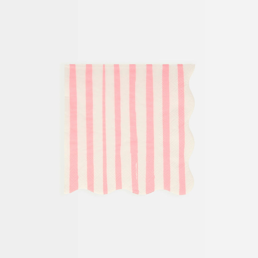 Mixed Stripe Small Napkins