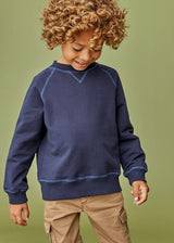 Raglan Sleeve Fleece Sweatshirt