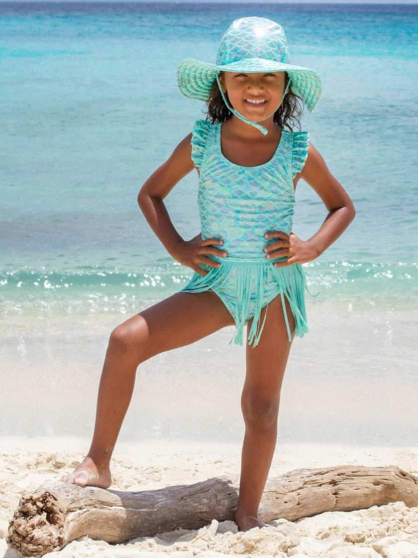 UPF 50+ Keilani Fringe Swimsuit
