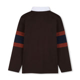 Brown Oversized Polo Shirt