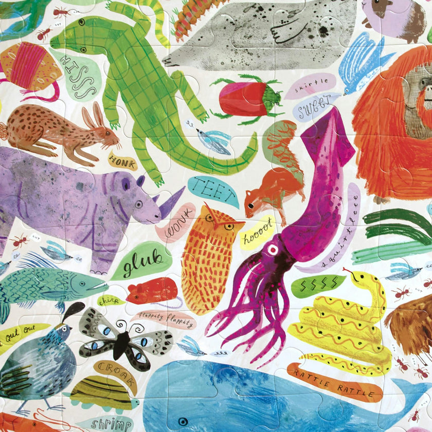 Giant Puzzle: Animal Voices