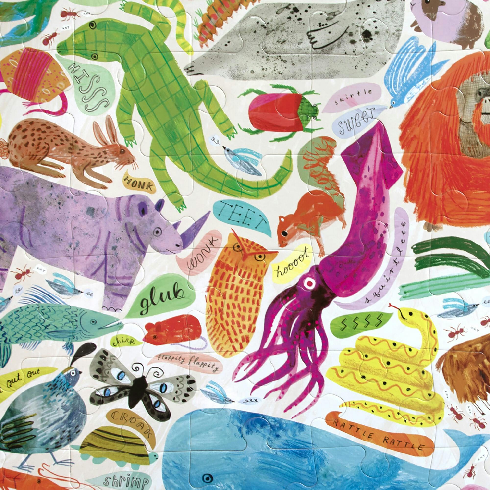 Giant Puzzle: Animal Voices