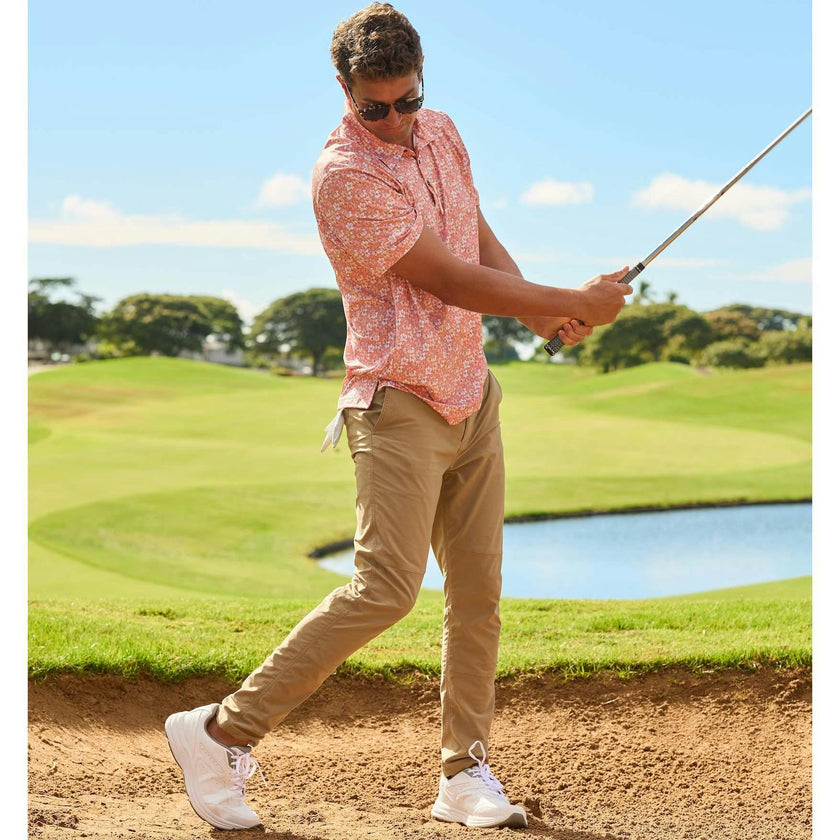The Azaleas - Sunset Golf Shirt