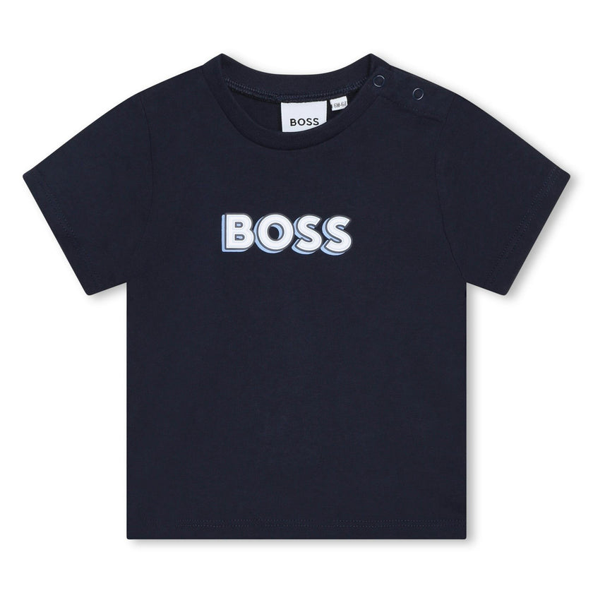 Navy Blue Logo T-Shirt