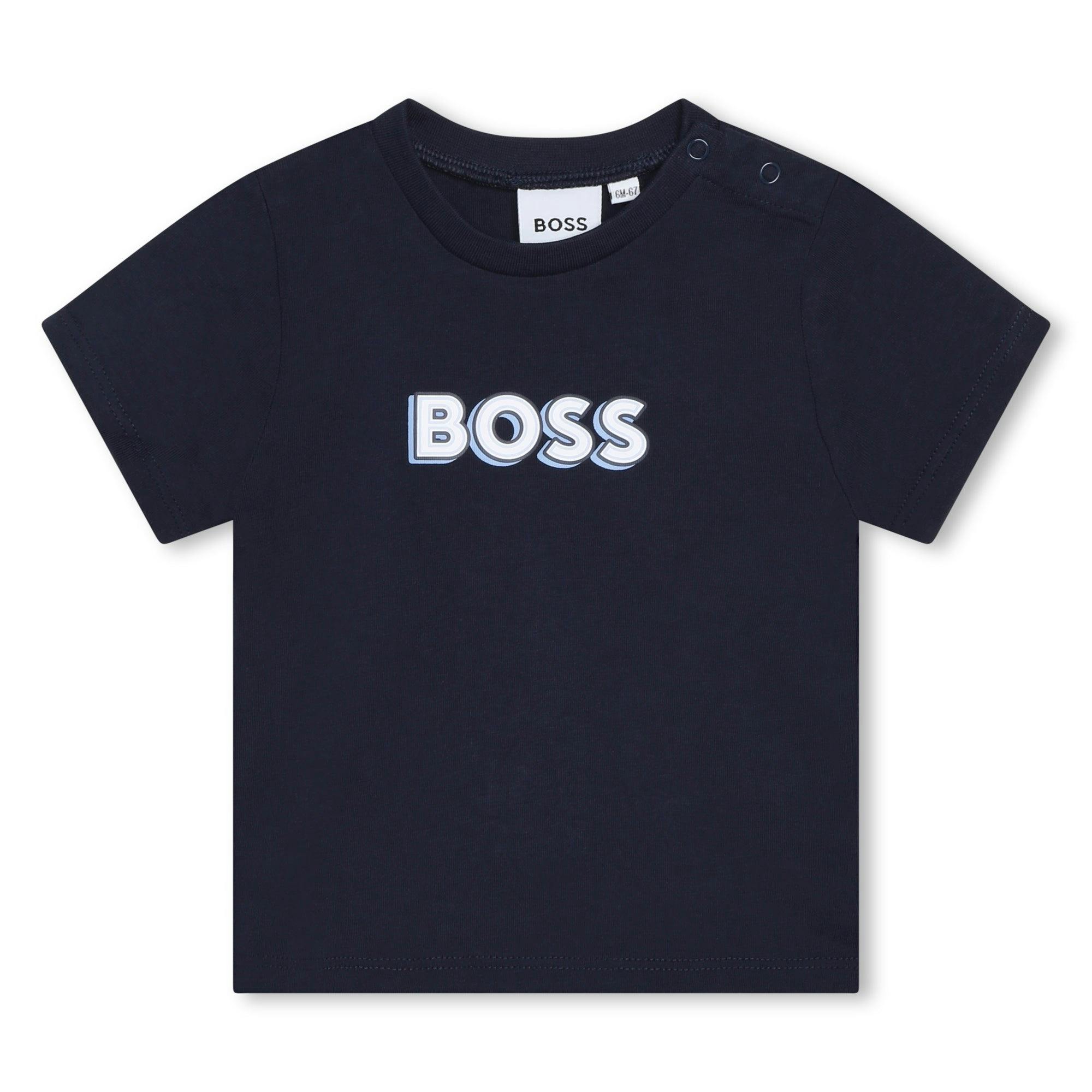Navy Blue Logo T-Shirt