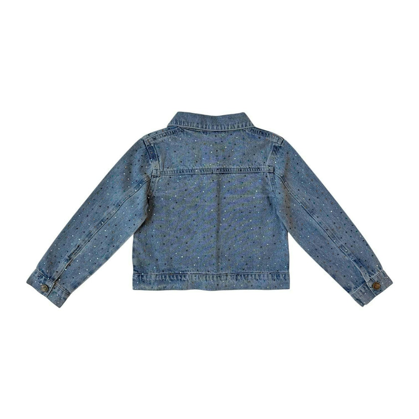 Rainbow Sparkle Denim Jacket