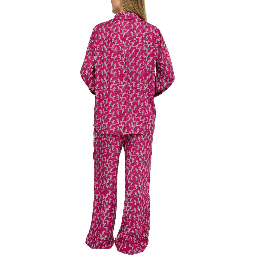 Evie Long Sleeve Print Pajama Set