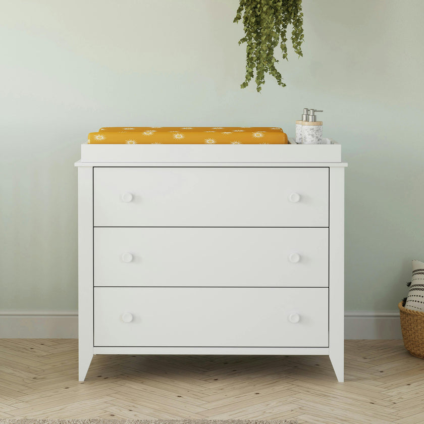 Sprout 3-Drawer Compact Changer Dresser with Removable Changing Tray (42")