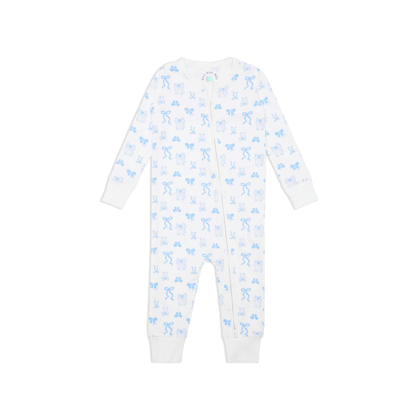 Coquette Zip-up Baby Bodysuit