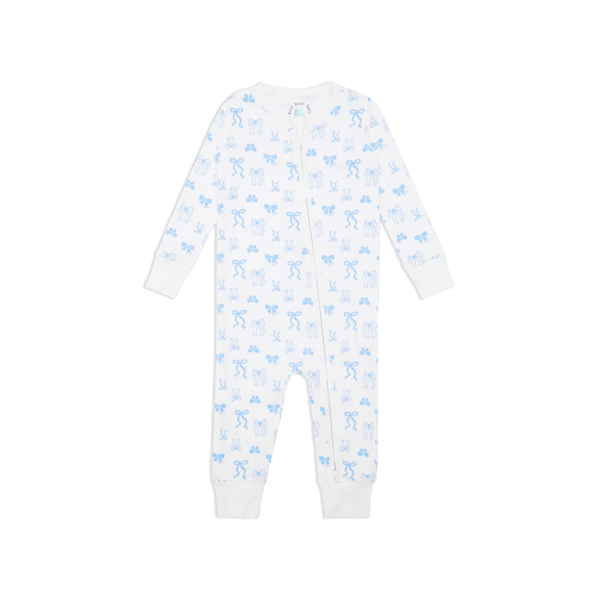 Coquette Zip-up Baby Bodysuit