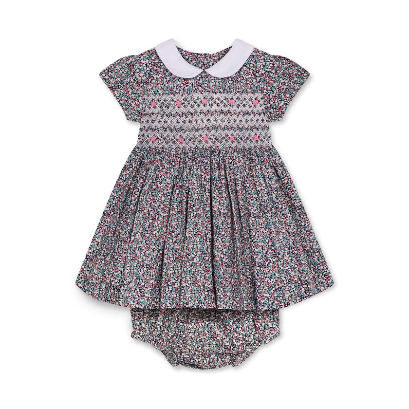 Smocked Baby Dress Isla