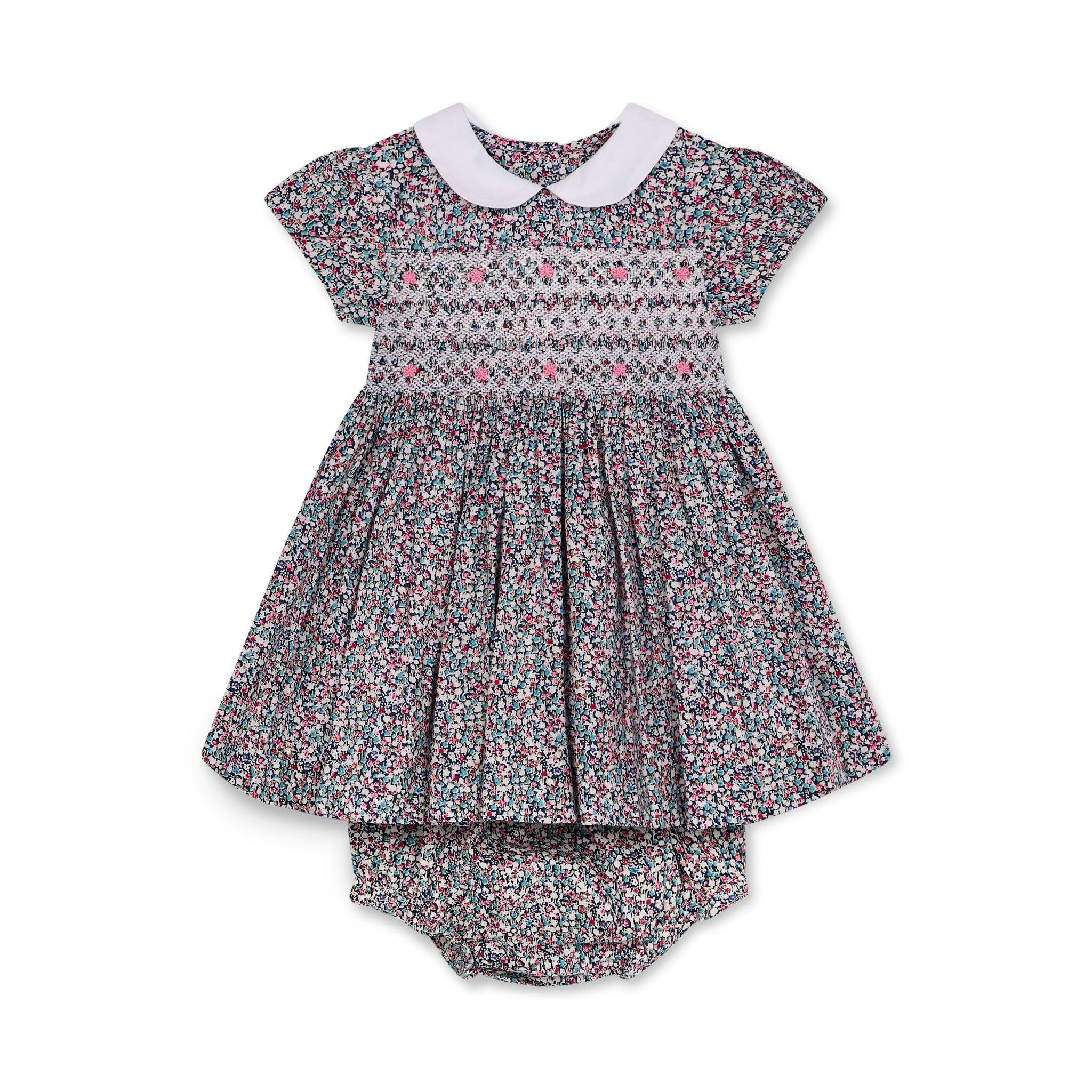 Smocked Baby Dress Isla