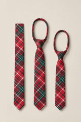 Ties in Christmas Cheer Plaid