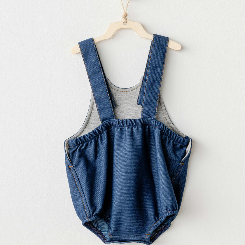 Indigo Casual Pocket Romper