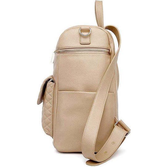 Monaco Diaper Bag | Latte Brown