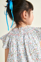 Hand-Smocked Girls Blouse Joanie