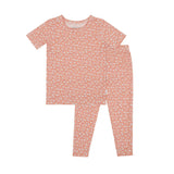 girls melone floral pima pajama set