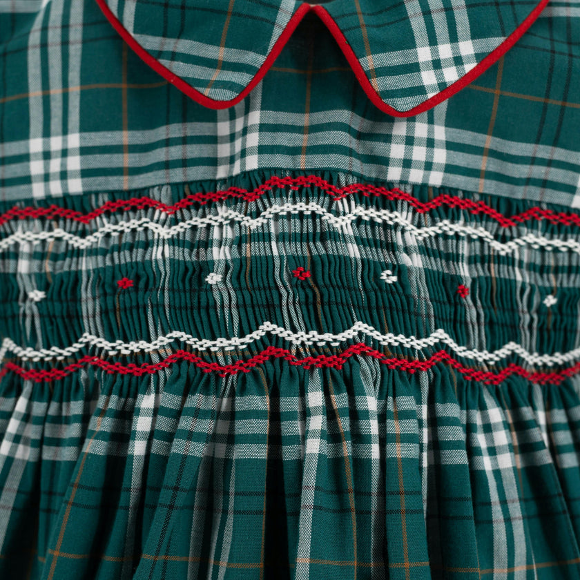 Angelo Boy Bubble - Green Tartan