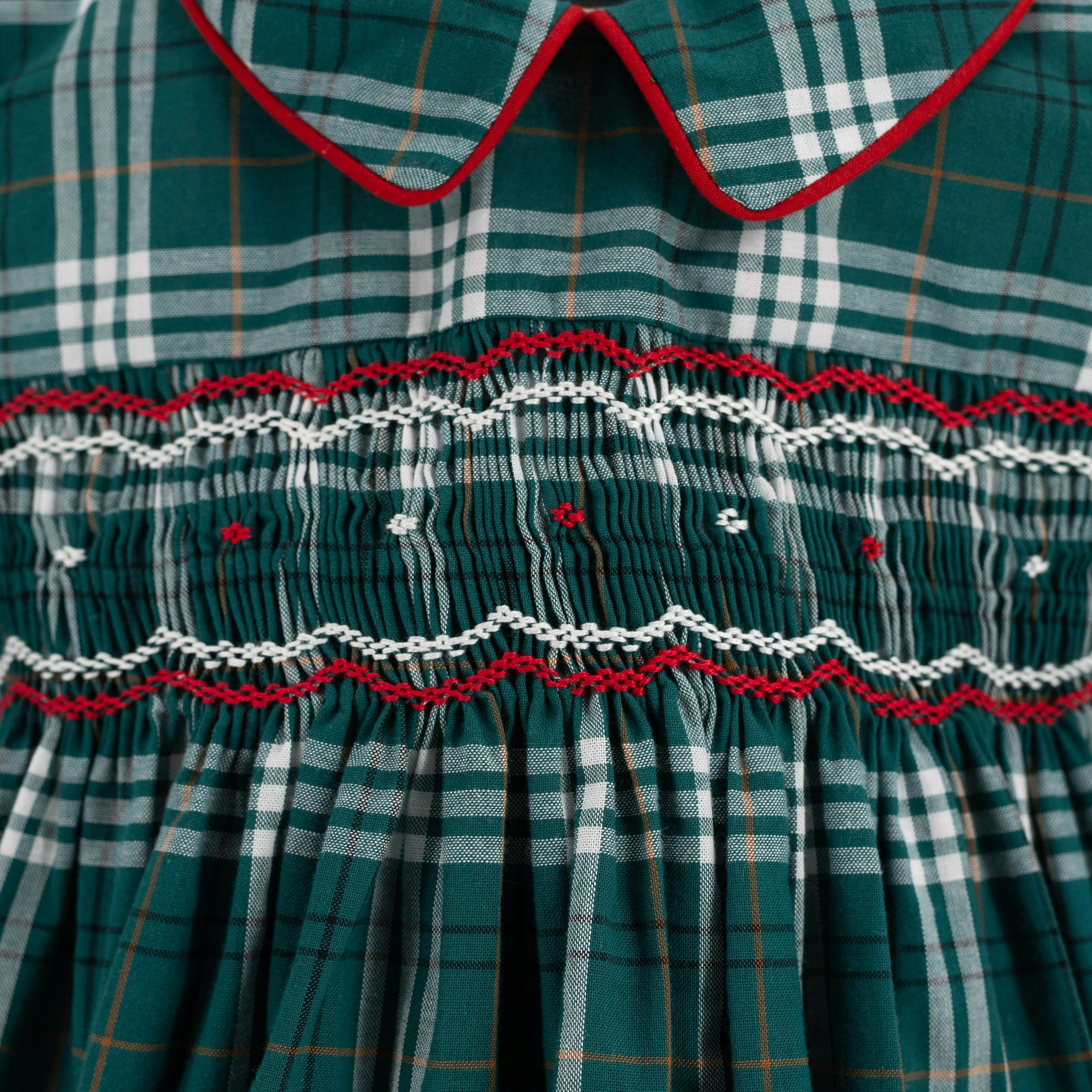 Angelo Boy Bubble - Green Tartan