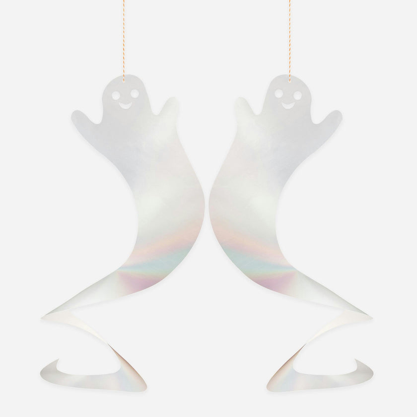 Spinning Ghost Decorations