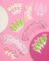 Cowgirl Cupcake Toppers - 24 toppers + sleeves