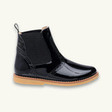 Bootie | Black Patent Leather
