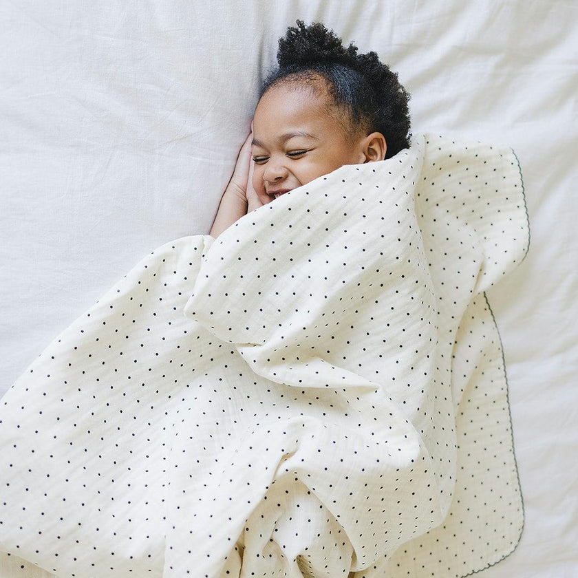 Muslin Blanket- Polka