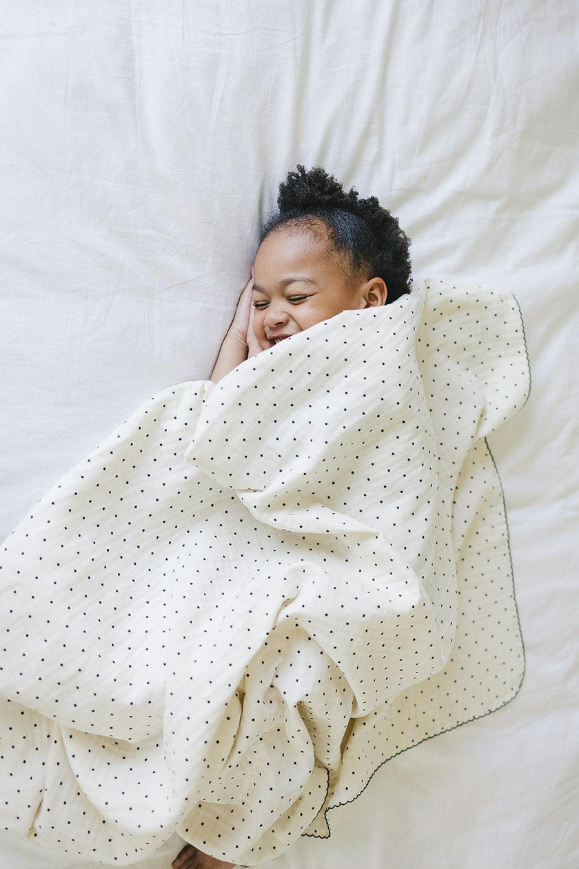 Muslin Blanket- Polka