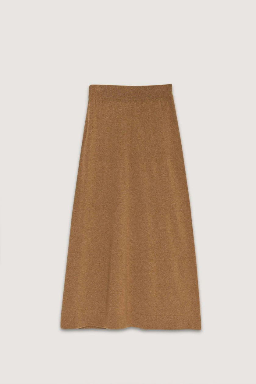 Agatha Woman Skirt Camel Touch_Sampling