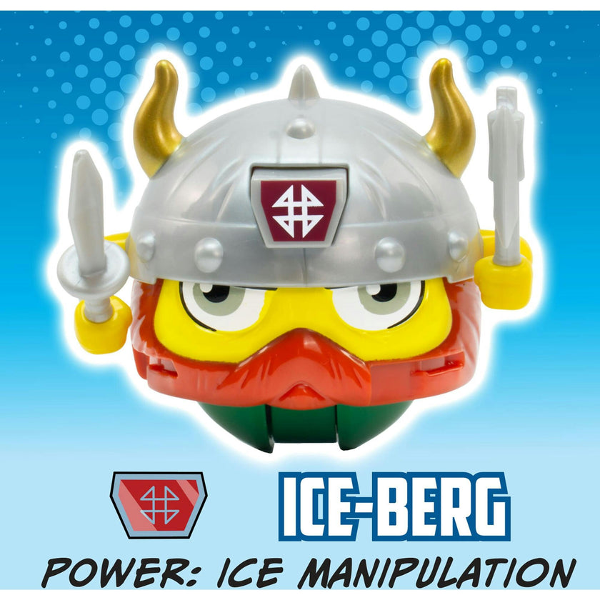 Battle Ballz: Training Pack - Ice-Berg - Weapon Wielding Toy Viking