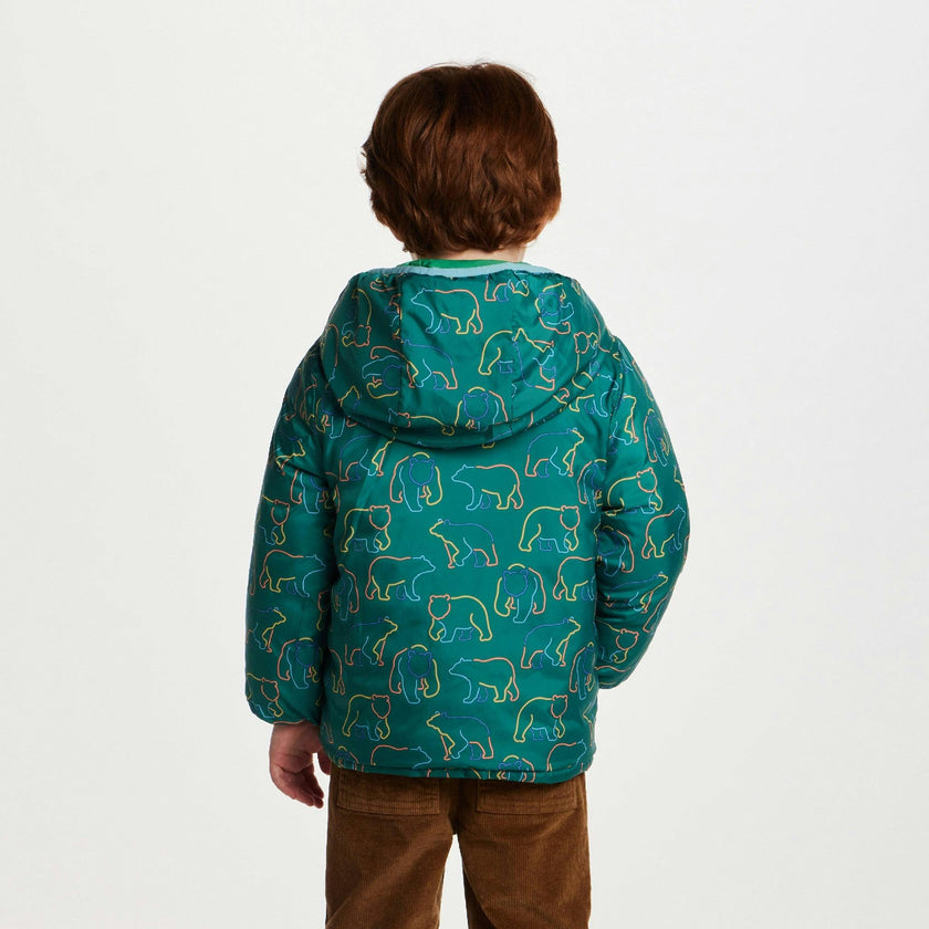 Kids Reversible Puffer Jacket