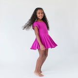 Cap Sleeve Twirl Dress